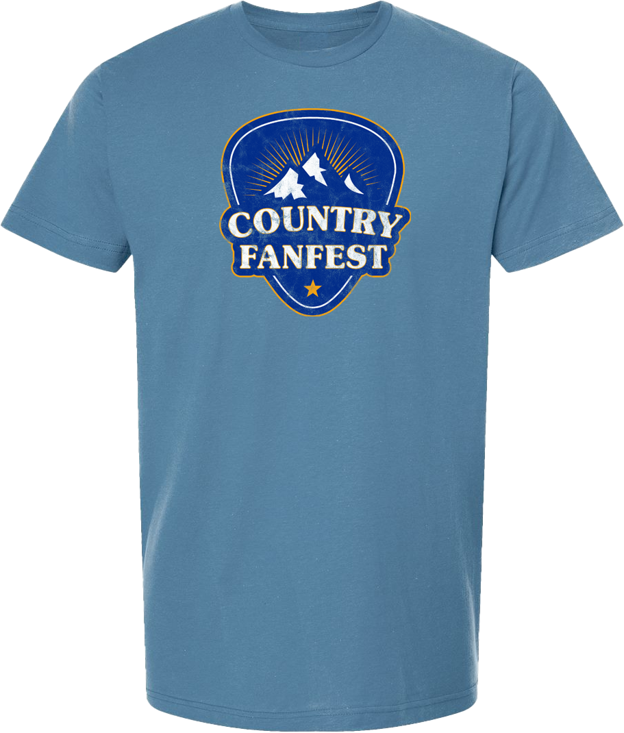 Guitar Pick T-Shirt Blue