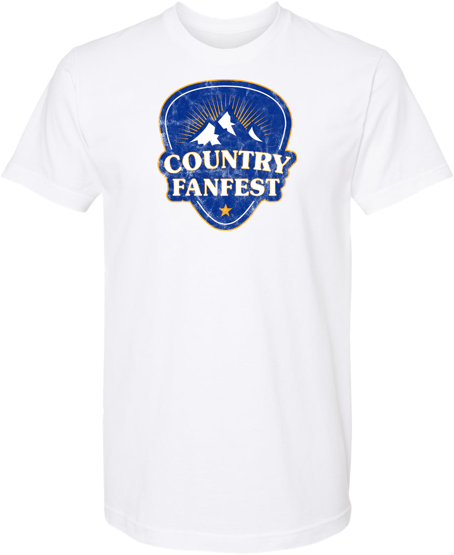 Guitar Pick T-Shirt White