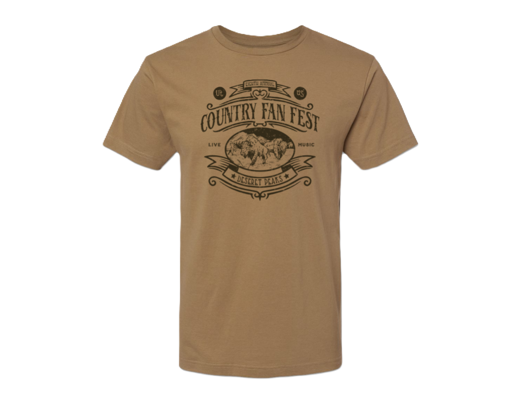 Buffalo T-shirt Brown