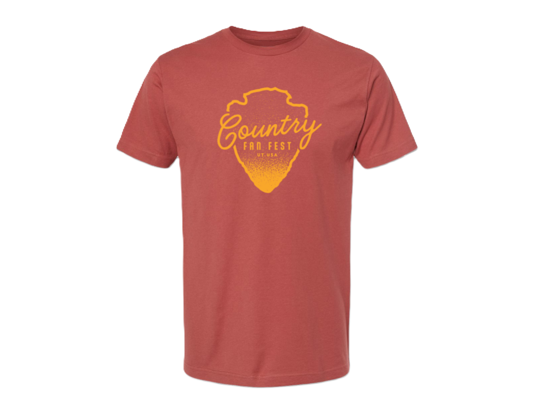 Arrowhead T-Shirt Burnt Red