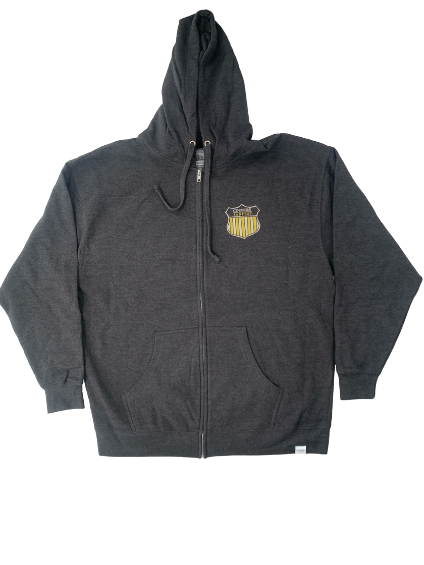 CFF Whiskey Eagle Zip Up Hoodie