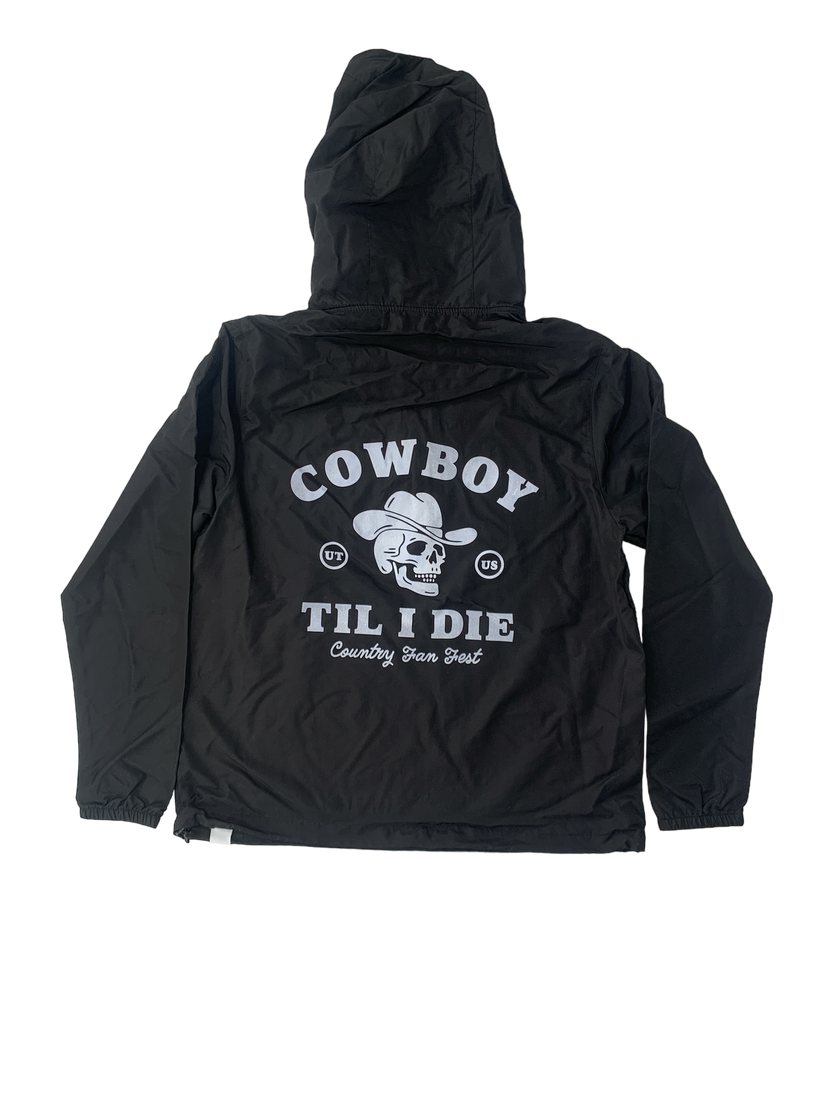 Cowboy Til I Die Coach Jacket